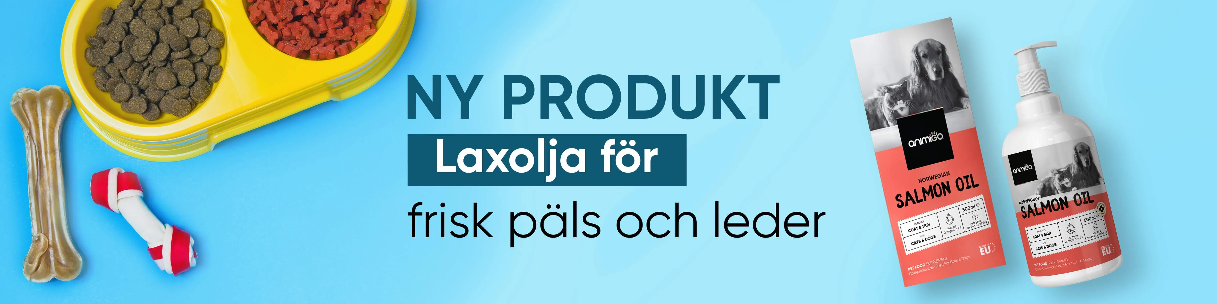 laxolja for hund och kat